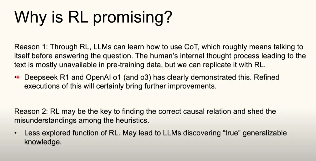 why RL is promising?